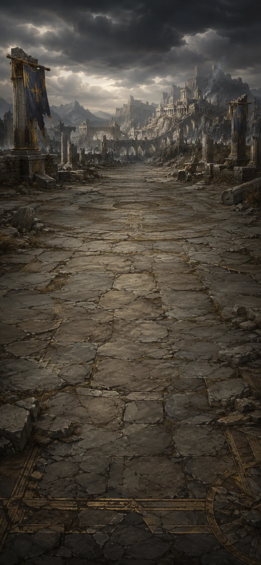 Ruined battlefield