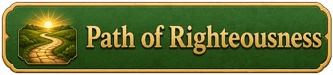 Path of Righteousness game button