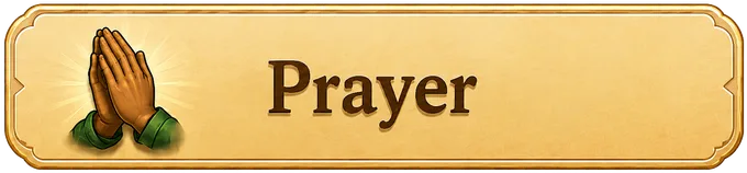 Prayer gameplay button