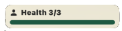 Player health 3 of 3